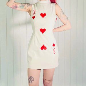 3 OF HEARTS MINI DRESS color